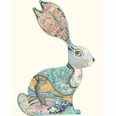 Painting by Numbers Colorful Brown Hare Animal Art